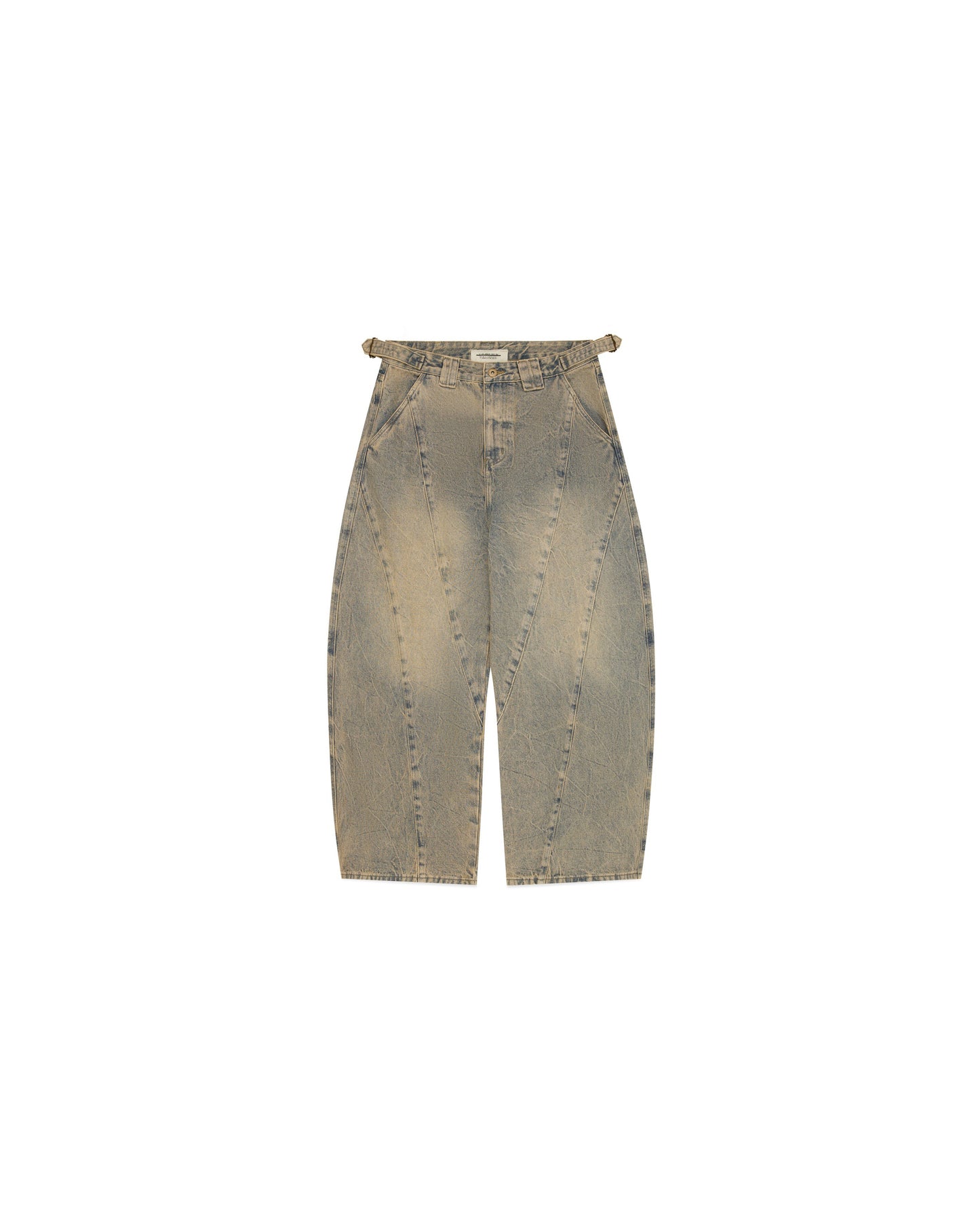 AW25 Wide Leg Sand Wash Denim Jeans
