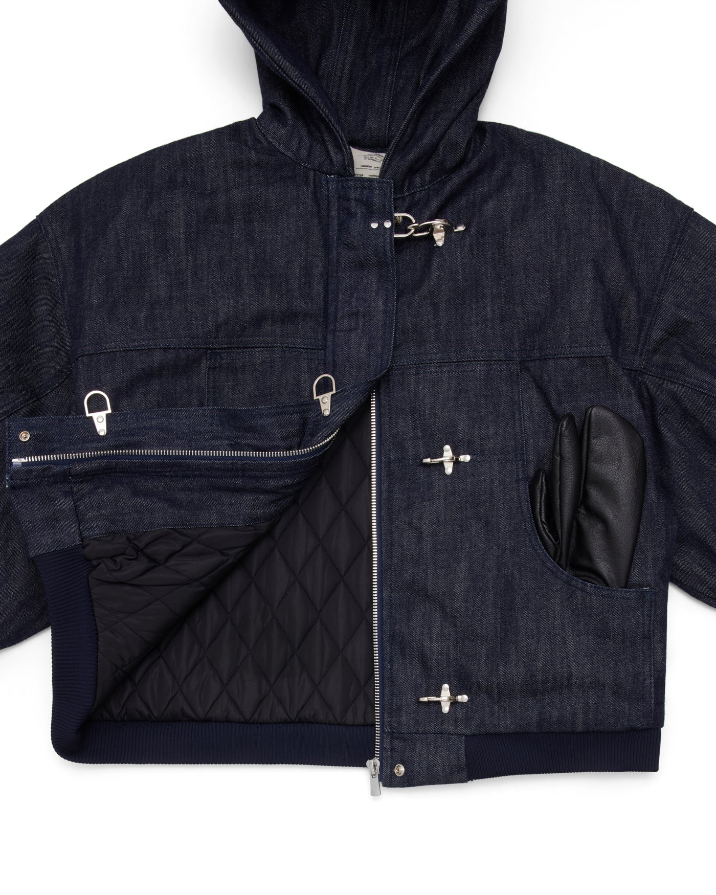 Okayama 15oz Blue Raw Japanese Denim Clasp Jacket