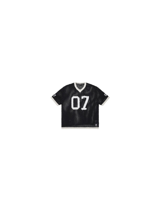 Shibui Hand Crocheted Knit Jersey Shirt