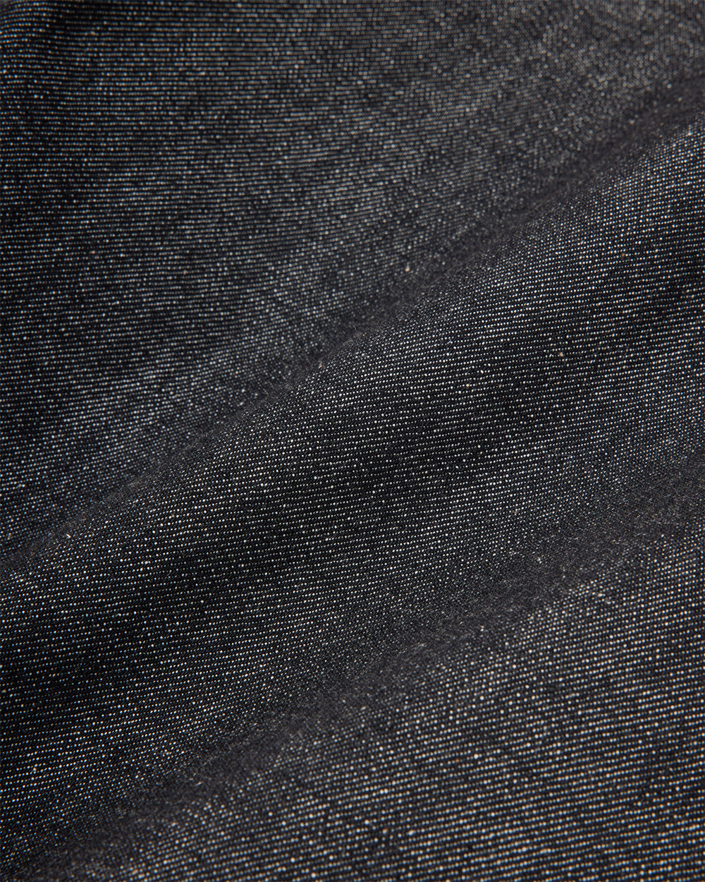 Okayama Raw Black Denim Clasp Jacket