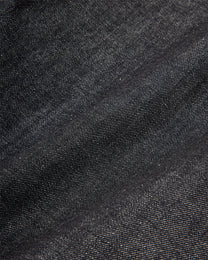 Okayama Raw Black Denim Clasp Jacket