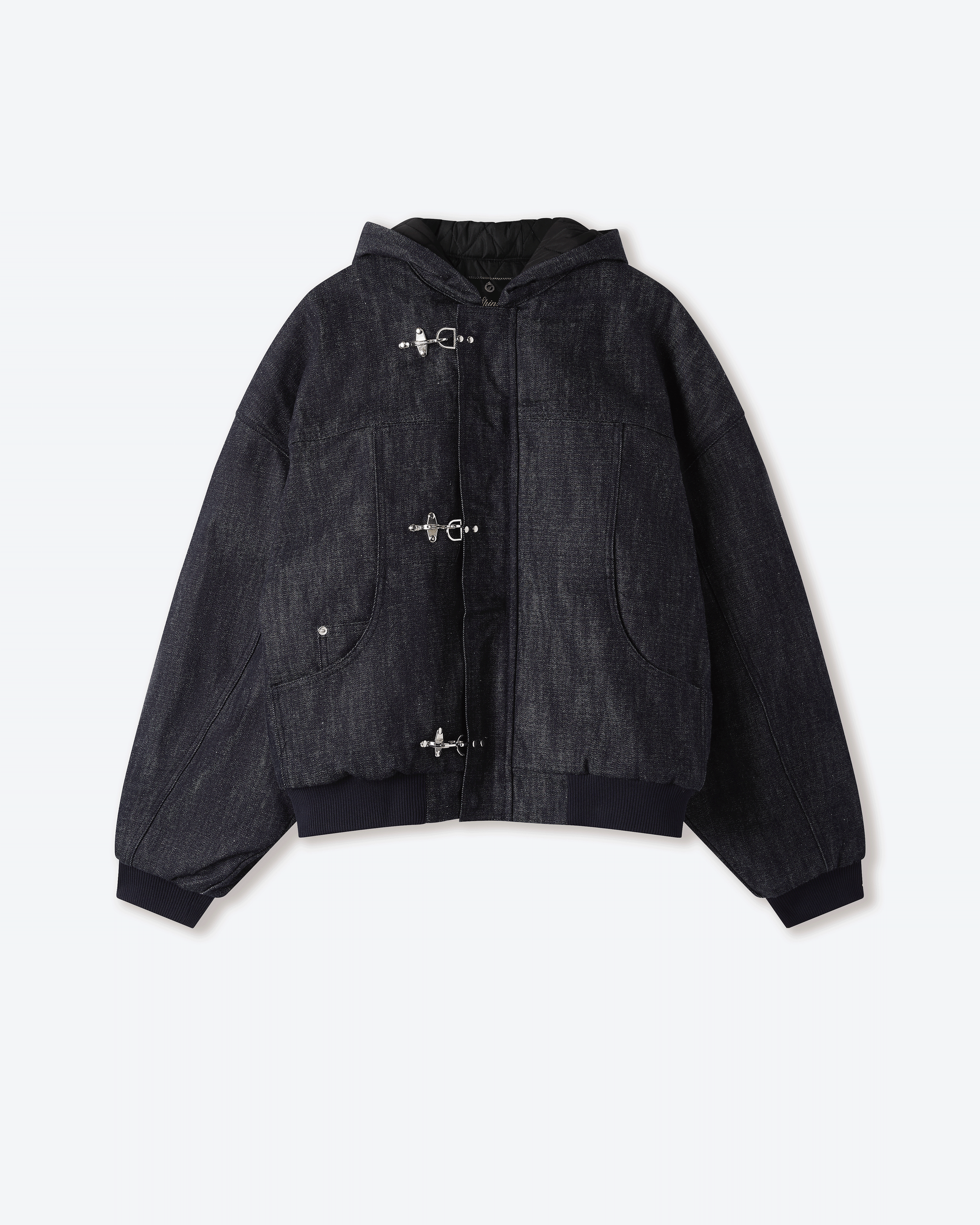 Okayama Blue Raw Denim Clasp Jacket