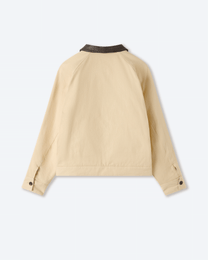 15oz Beige Canvas Workwear Jacket