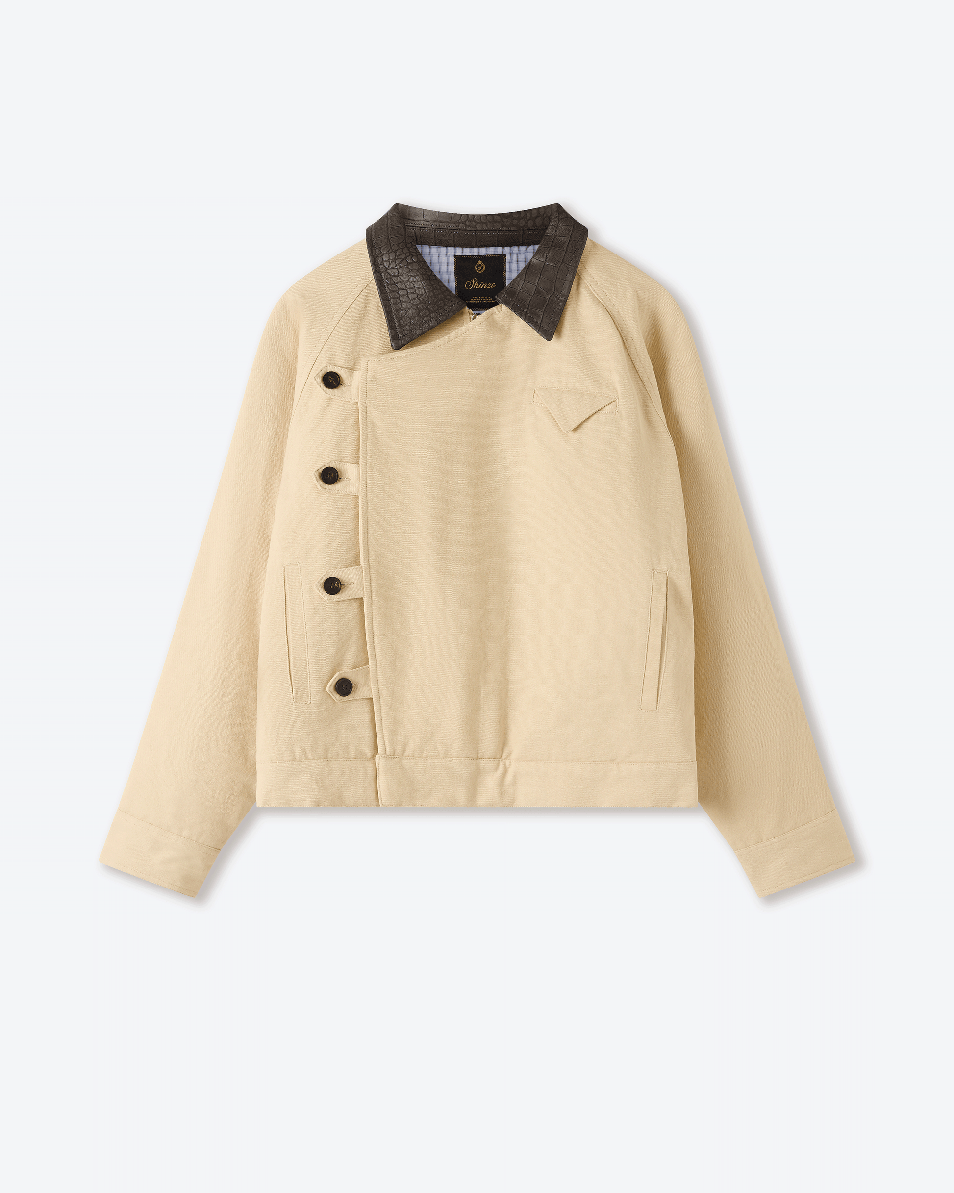 15oz Beige Canvas Workwear Jacket